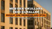 MEB'den Özel Okullara Yeni Düzenleme: Ruhsata Aykırı Program Uygulayanlara Ağır Ceza