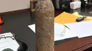 Teksas'ta Masada Dekor Olarak Kullanılan Mühimmat Patlamamış Bomba Çıktı