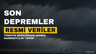28 Temmuz 2026 Tarihli AFAD ve Kandilli Rasathanesi Son Depremler Listesi
