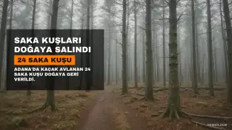 Adana'da Saka Kuşlarını Kaçak Avlayan Kişiye Yüksek Cezai Yaptırım Uygulandı