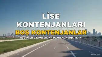 MEB'in Lise Kontenjan Planlamasına Eğitimcilerden Tepki: Bilimsel Yöntemler Talep Edildi
