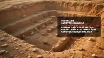 Nemrut'taki Dev Heykeller Nanoteknoloji ile Korunacak: Çatlaklar Kireç Bağlayıcılı Harçlarla Dolduruluyor