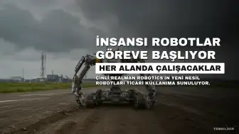 RealMan Robotics 1000 İnsansı Robotuyla Eczaneden Mutfağa Çeşitli Alanlarda Görev Alacak