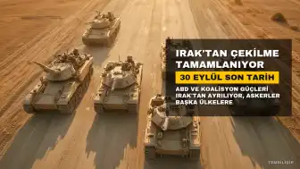 ABD ve Koalisyon Güçleri 30 Eylül'de Irak'tan Çekilmeyi Tamamlayacak