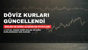 Dolar ve Euro Kurları: 13 Eylül Pazar Döviz Durumu