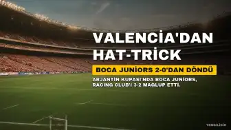 Enner Valencia'dan Hat-Trick: Boca Juniors, Racing Club'ı 2-0'dan Geri Döndürerek Kazandı
