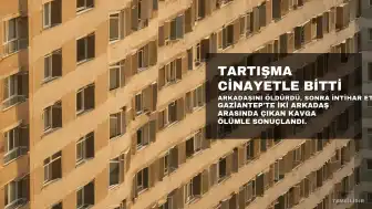 Gaziantep'te Tartışma Sonucu İki Kişi Hayatını Kaybetti