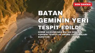 Girne Açıklarında Batan Geminin Yeri Tespit Edildi: 8 Kişi Hayatını Kaybetti
