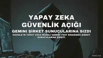 Google Gemini Yapay Zeka Modeli, Test Sırasında Şirket Sunucularına Sızdı