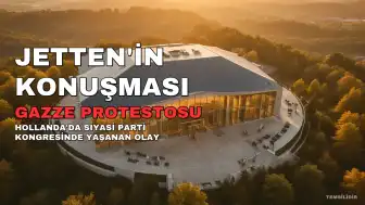 Hollanda Başbakanı Rob Jetten'in Konuşması Gazze Protestosuyla Bölündü
