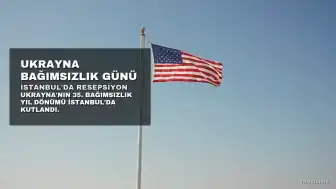İstanbul'da Ukrayna'nın Bağımsızlık Günü Resepsiyonu Düzenlendi