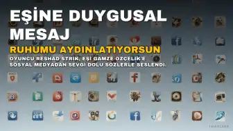 Reshad Strik'ten Eşi Gamze Özçelik'e Duygusal Mesaj: "Zor Zamanlarımda En Büyük Destekçim Oldun"