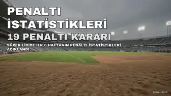 Süper Lig'de İlk 6 Haftada 19 Penaltı Kararı Verildi