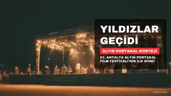 63. Altın Portakal Film Festivali Kortejle Başladı: Sanat Dünyasından Yıldızlar Geçidi