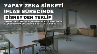 Character.AI İflas Başvurusunda Bulundu: Disney'den 20 Milyon Dolarlık Teklif
