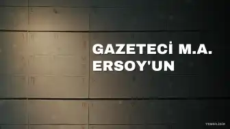 Gazeteci M.A. Ersoy'un Yargılanmasına Devam Edildi: 'Örgüt Lideri Değilim'
