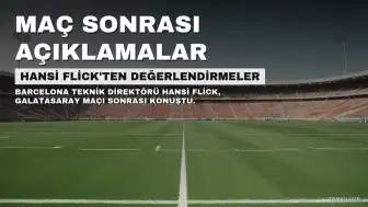 Hansi Flick: 'Sezon sonunda kupalar kazanılır'