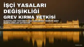 Queensland LNP, İşçi Grevlerini Bozma Yetkisi Konusunda Sertleşiyor