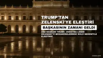 Trump'tan Zelenski'ye Eleştiri: "Ukrayna Adına Müzakereleri Başkasının Yürütmesinin Zamanı Geldi"