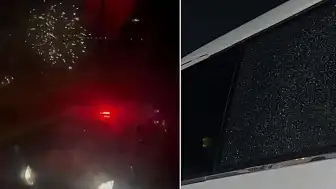 Beşiktaş Taraftar Otobüsü Diyarbakır'da Taşlı Saldırıya Uğradı