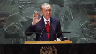 Erdoğan BM Genel Kurulu'nda konuştu: Özgür Filistin'in sesi olacağız