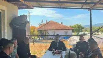Denizli Beyağaç Kaymakamı Haydari, Kaza Geçiren Öğrenciyi Ziyaret Etti