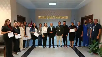 Nazilli Devlet Hastanesi'nde 8. Acil Bakım Hemşireliği Eğitim Programı Sona Erdi