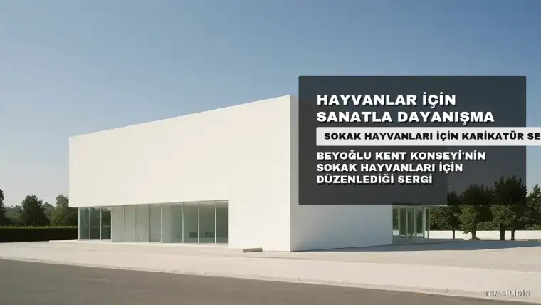 Sokak Hayvanları İçin Sanatla Dayanışma: 'Bir Yuva Çizeceksin' Sergisi Açıldı