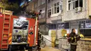 Kayseri Kocasinan'da bina yangını: Bir anne ve iki çocuk dumandan etkilendi