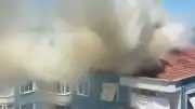 Silivri'de 4 Katlı Binanın Çatısında Yangın: Ekipler Harekete Geçti