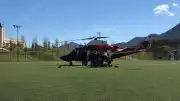 Konya'da Hava Ambulansı Kalp Krizi Geçiren Hastayı Taşıdı