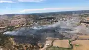 Çanakkale Ezine'deki Orman Yangını Kontrol Altına Alındı