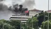 Beyoğlu'nda 5 Katlı Binada Yangın Çıktı