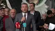 Özgür Özel Garip Dede Cemevi'nde konuştu: 'Zalimin karşısında, mazlumun yanında durduk'