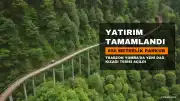 Trabzon Yomra'da 850 Metrelik Dağ Kızağı Tesisi Hizmete Açıldı