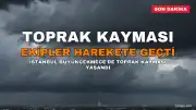 Büyükçekmece'de Toprak Kayması: Ekipler Harekete Geçti