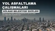 Gülnar'da Altyapısı Tamamlanan Yollarda Asfaltlama Çalışmaları Sürüyor