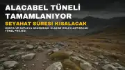 Alacabel Tüneli ile Konya-Antalya arası yolculuk 20 dakika kısalacak