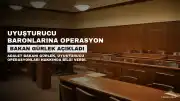 Bakan Gürlek: "Uyuşturucu baronlarının ve kurdukları uluslararası suç ağlarının peşindeyiz"