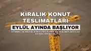 İstanbul'da Kiralık Sosyal Konut Teslimatları Eylül Ayında Başlıyor