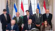 ABD Ara Buluculuğunda İsrail ve Lübnan Arasında Kalıcı Barış Çerçeve Anlaşması İmzalandı