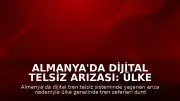 Almanya'da Dijital Telsiz Arızası: Ülke Genelinde Tren Seferleri Durduruldu