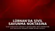 Lübnan'da Sivil Savunma Noktasına İsrail Saldırısı: 2 Sağlık Görevlisi Yaralandı