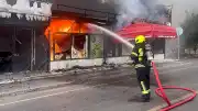 Mersin'de unlu mamüller fırınında yangın: İş yeri kullanılamaz halde
