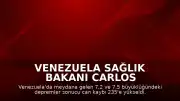 Venezuela Sağlık Bakanı Carlos Alvarado: "Depremlerde hayatını kaybedenlerin sayısı 235'e yükseldi"
