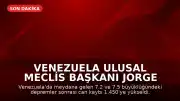 Venezuela Ulusal Meclis Başkanı Jorge Rodríguez: "Hayatta kalanları kurtarmak için kritik saatlerdeyiz"