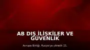 AB Dış İlişkiler ve Güvenlik Politikaları Yüksek Temsilcisi Kaja Kallas: "Son 4 yılın en kapsamlı paketi"