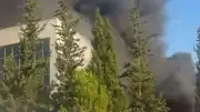 Adana Organize Sanayi Bölgesi'nde Fabrika Yangını