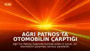 Ağrı Patnos'ta otomobilin çarptığı bisikletli 3 çocuk yaralandı