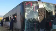 Amasya Merzifon'da Otobüs Kazası: 46 Yaralı